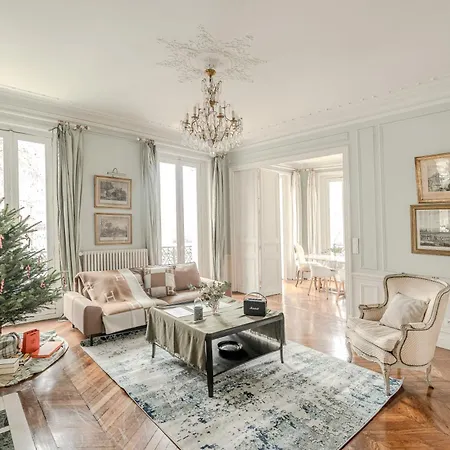 Apartment Ac 3bds With Arc De Triomphe View & Terrace Paris